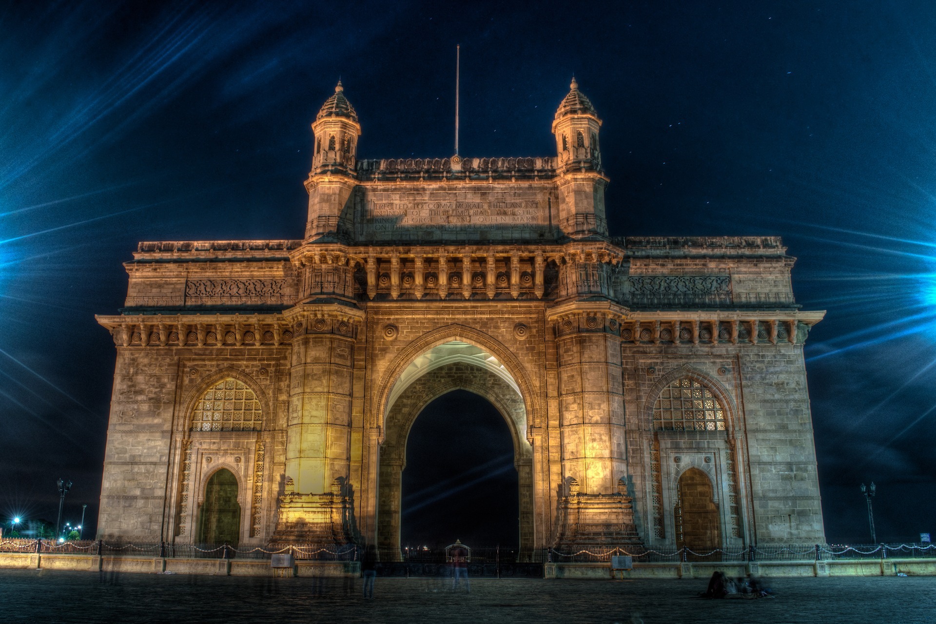 Gateway of India at night